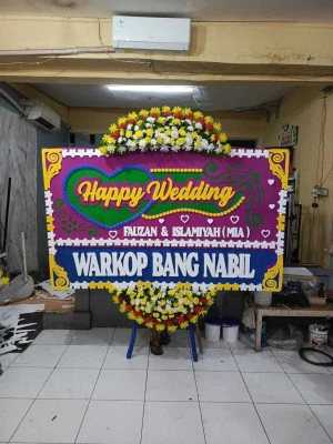 Papan Bunga di Pangulah Utara Baru